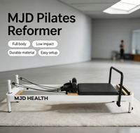 Reformer Pilates en aluminium MJD pour lieux commerciaux, en alliage, pour studios de Pilates professionnels soumis à des exigences opérationnelles quotidiennes persistantes