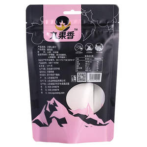 Snack đóng gói doypack gói thực phẩm nhôm lá Zip khóa túi có thể khóa lại túi đóng gói trái cây sấy khô đông lạnh với cửa sổ rõ ràng - Product Image 2