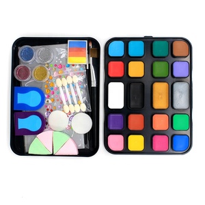 ชุดสีเพ้นท์หน้าฮาโลวีนสำหรับเด็กชุดสีทาร่างกายแต่ง<span class=keywords><strong>หน้า</strong></span>คอสเพลย์ชุดเพ้นท์หน้าสำหรับเด็กและผู้ใหญ่ใช้ง่าย - Product Image 3