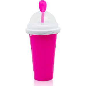 New Arrivals Magic Cup Slushy <b>Maker</b> Reusable Instant Slushie Cup With Lid Food Safe Silicone Squeeze Icy Cup - Product Image 4