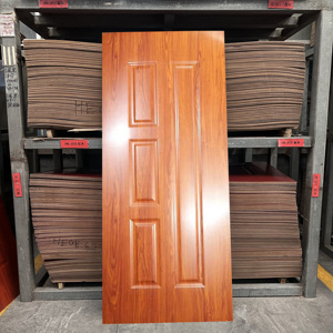 Rivestimento per Porte in Melamina HDF MDF a <span class=keywords><strong>2</strong></span> Pannelli, Antivento e con Superficie Rifinita per Ospedali, Seminterrati, Hotel e Altri Tipi di Porte - Product Image 5