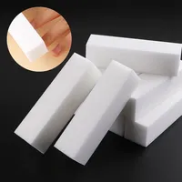 Kit de blocs éponge de polissage pour manucure et pédicure, limes à ongles, outils de soin des ongles, polissage et ponçage, éponges blanches pour nail art