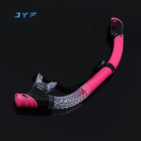 JYF Factory Wholesale Well-designed Kids Mask Snorkel Dry Snorkel Breathing Tube for Diving Mask