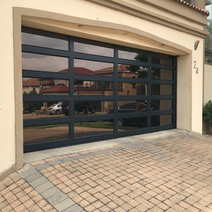 <span class=keywords><strong>Porte</strong></span> de garage extérieure à rabat en verre étanche pour villa classique moderne haut de gamme - Product Image 1