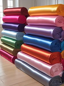 16/19/22 Momme Mulberry Silk Fabric Natural Soft 100% Silk Fabric Wholesale Customized Logo Silk Fabric