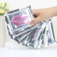 Masque hydratant pour les lèvres au collagène de pêche cristallin pour femmes, étiquette privée OEM, hydrate, repulpe, lisse