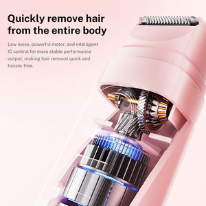 OEM/ODM rasoio elettrico per donna rimozione peli facciali a batteria - Product Image 3