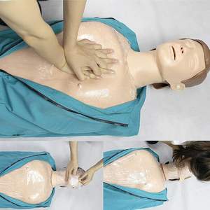 CPR Training manichino adulto cardiopolmonare simulatore di rianimazione Full Body CPR modello di insegnamento di primo soccorso con Monitor CPR adulti - Product Image 5