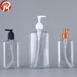 30ml 60ml 250ml 500ml Refillable diamond plastic bottle for liquid soap Dispenser soap shampoo bottles