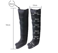 Masseur de Jambes à Compression d'Air Portable – Bottes de Récupération Thérapeutique pour Athlètes et Récupération Sportive
