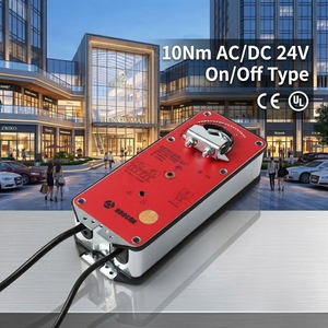 Vente directe usine HOOCON Actionneur d'amortisseur à rappel par ressort 10 Nm 24 V Certifié CE Garantie 2 ans Plastique+Fer pour système CVC - Product Image 1