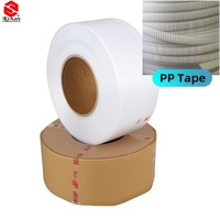 Machine d'emballage et de cerclage KUNJIN pour étiquettes suspendues, cartes, billets de banque, étiquettes, dépliants, boîtes en papier, sangles en PP