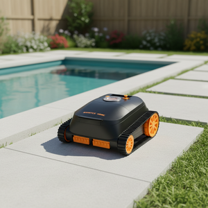 <span class=keywords><strong>Robot</strong></span> Nettoyeur <span class=keywords><strong>de</strong></span> <span class=keywords><strong>Piscine</strong></span> Robotisé Addotron Intelligent sans Fil, Automatique pour Extérieur, Aspirateur Intelligent AI - Product Image 1