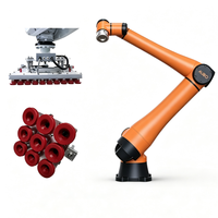 Robot de palettisation avancé AUBO-iS20 à 6 axes, charge utile de 20 kg, portée de 1647 mm, pour la palettisation en entrepôt avec fourche à palettes