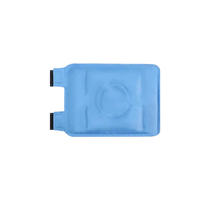 Compresse Chaude et Froide en Gel pour Genou en Matière PE Réutilisable, Soulagement de la Douleur, 20x14cm, 560g, pour Blessures au Genou et Récupération Post-Opératoire