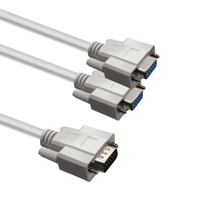 Câble séparateur VGA mâle vers double VGA femelle 1 PC vers 2 moniteurs VGA <span class=keywords><strong>SVGA</strong></span> Affichage sur le même écran - Product Image 6