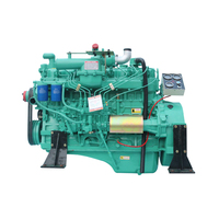 Moteur diesel hors-bord Voda neuf de 150 ch, 4 temps, 6 cylindres, démarrage électrique, refroidissement par eau, cylindrée de 9 L, modèle 6113, à vendre