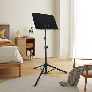 Supporto per Spartiti Portatile e Conveniente con Ampio Diametro, Altezza Regolabile, Pieghevole e Facile da Trasportare, Accessorio per Strumenti Musicali - Product Image 3