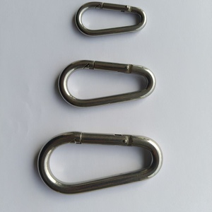 Mosquetón <span class=keywords><strong>de</strong></span> Acero Tipo Huevo con Acabado Liso para Bomberos - Product Image 2