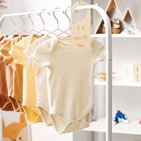 Offre Spéciale en bois bébé placard diviseurs vêtements organisateur bébé vêtements taille diviseurs pour bébé chambre pépinière décor