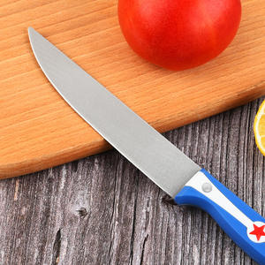 Star Handle 6 Inch <b>Dinner</b> <b>Knife</b> Stainless Steel Kitchen Fruit <b>Knife</b> Multi Purpose Durable Plastic Handle - Product Image 5