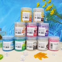 Garam Mandi Organik Alami Tanpa Iritasi Lulur Pengelupas Kulit Tubuh Rendaman Spa Kaki Lulur Gula Aroma Garam Kristal Bunga 350g