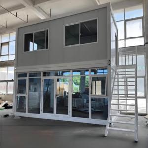 Conteneur à plusieurs niveaux Bâtiments préfabriqués-Logements modulaires équipés d'escaliers à montage rapide - Product Image 3