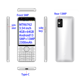 ปุ่มกดแอนดรอยด์4G โทรศัพท์มือถือที่มีหน้าจอสัมผัสอัจฉริยะสมาร์ทโฟน13 WhatsApp ปุ่มกดสำหรับโทรศัพท์แอนดรอยด์4G - Product Image 2
