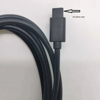 Câble USB-C en PVC entièrement plastique de 3,15 m, directement de l'usine, pour téléphones portables et écouteurs, charge rapide et transfert de données