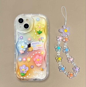 Custodia <span class=keywords><strong>trasparente</strong></span> per telefono cellulare in TPU con bracciale a forma di bambola con fiore per <span class=keywords><strong>Iphone</strong></span> 6 7 8 Plus X Xr XS 11 12 13 <span class=keywords><strong>14</strong></span> 15 16 <span class=keywords><strong>Pro</strong></span> Max - Product Image 5