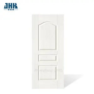 Puerta abatible de madera, láminas de chapa de melamina, revestimiento de puerta de fábrica china compuesta laminada para puertas de madera de hotel