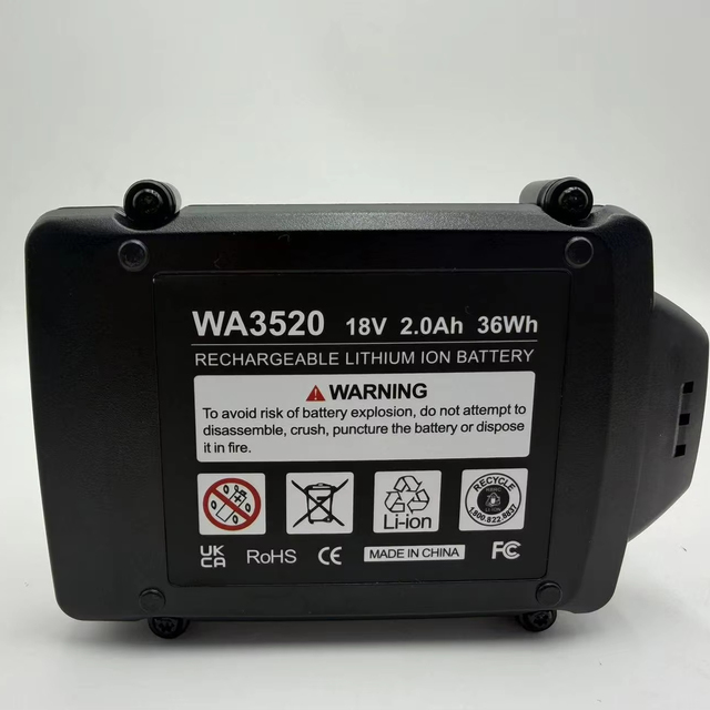 WORX WA3520 20V Max 18V 2.0Ah Lithium Battery Replacement PowerShare Tool Battery Pack