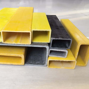 Tubes creux composites en fibre de verre FRP pultrudé-Services de coupe de pliage de soudage anti-feu et anti-corrosion Tailles personnalisées - Product Image 5