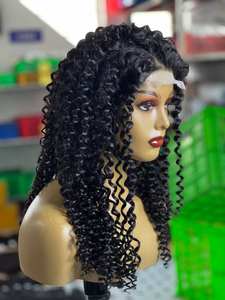 Eurosian HD Lace Frontal Perruque Bouclée Longue Durée READY SHIP Via FEDEX Double Weave Extensions Non-Remy Human Cloudyhaircollection - Product Image 2