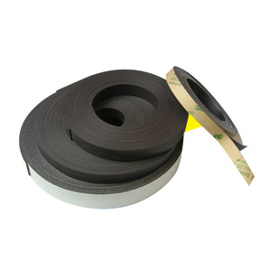 Rollo de cinta magnética AGV autoadhesiva de fusión en caliente, Enfriador de neodimio, tira de imán Flexible para mosquitera de puerta, advertencia de mosquitera - Product Image 3