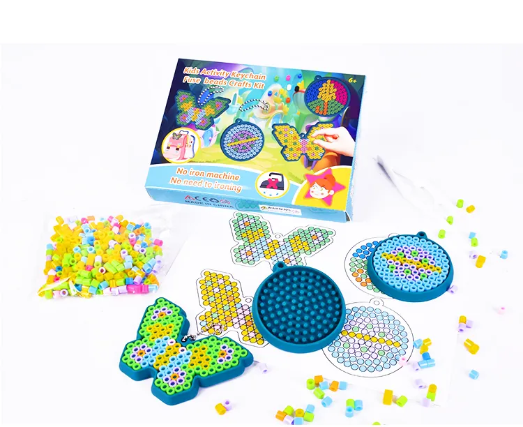 Bester Verkauf Lebendige Schöne Perle Spielzeug Tierform 5mm Hama Perlen Keine Eisen maschine Pädagogische Sicherung Perler Hama Perlen Für Mädchen