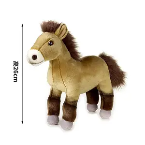 Bonne vente Super doux jouets en peluche confortable Equus Przewalskii peluche Animal jouet