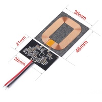 Module récepteur de charge sans fil intelligent 5W avec alimentation 5V pour ordinateur portable et chargeur sans fil