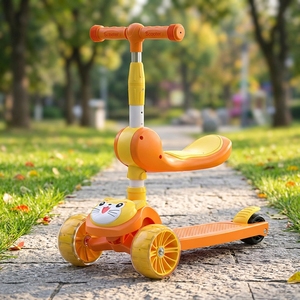 Wholesale of Children's <strong>Scooters</strong>: 2-12-year-old Babies Can <strong>Sit</strong>, Ride, and Slide <strong>on</strong> a Three in One <strong>Scooter</strong> with One Foot - Product Image 4