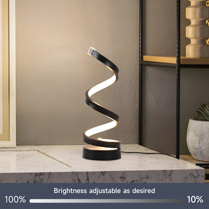 Đèn bàn LED cảm ứng hiện đại với phích cắm và làm mờ <span class=keywords><strong>USB</strong></span> cho thiết kế khách sạn/nhà/văn phòng cao cấp - Product Image 4