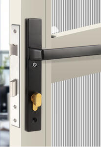 Cerradura de Aluminio para Muebles de Puente Roto, para Apartamentos, Cocina, Dormitorio, Hotel, Uso en Puertas de Balcón, Llave de Metal, Cerradura de un Solo Punto - Product Image 5