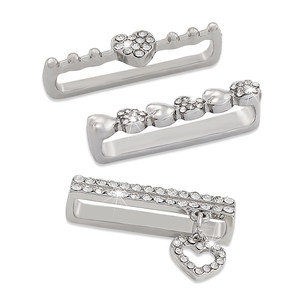 Clous <span class=keywords><strong>d</strong></span>'anneau <span class=keywords><strong>d</strong></span>écoratifs de bracelet de Style de mode pour Apple Watch Band Charms Metal Creativity Pearl Love Rivet Accessoires pour iwatch - Product Image 6