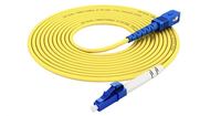 Câble de brassage en fibre optique Jiqian Factory FTTH SC/FC/LC/ST UPC/APC Simplex Duplex SM MM toronné certifié ISO9001 3M 5M 10M 20M 30M