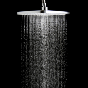 SH-20023 Ensemble de douche supérieur noir en ABS rectangulaire Offre Spéciale Option économique pour une utilisation en hôtel - Product Image 6