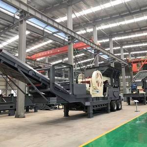 Tire Mobile Impact Crusher Mobile Building Garbage Crusher Rock Breaker - Product Image 4