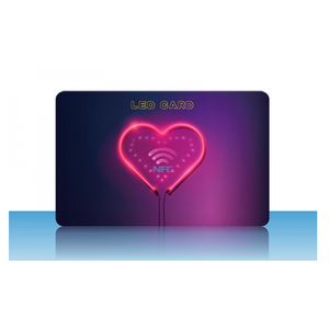 Teknologi laminasi dingin paten kartu pencahayaan NFC pasif LED kustom - Product Image 4