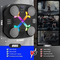 Gants de machine de boxe RS Electronic Smart Music Support mural multifonction pour adulte Tampon de frappe Échantillon gratuit Vente en gros