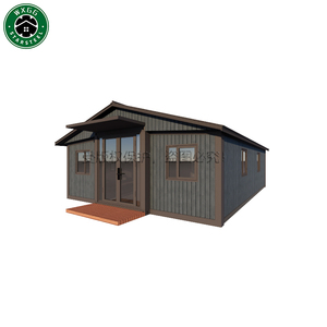 บ้านพับได้จากตู้คอนเทนเนอร์ขนาด 40 ฟุต บ้านสำเร็จรูปที่ได้รับการรับรอง บ้านพักสำหรับผู้สูงอายุแบบขยายได้ บ้านเคลื่อนที่ - Product Image 1