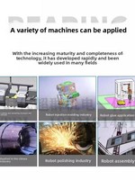 Bronte - Bras robotique six axes entièrement automatique pour soudage, manutention de matériaux, pulvérisation, opération collaborative, sans programmation