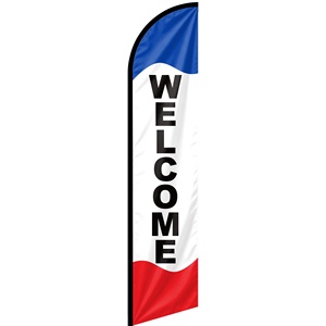 Bandera de Pluma Personalizada con Logotipo de Fábrica, Bandera de Playa, Bandera de Hoja, Bandera de Lágrima, Pancarta Promocional para Negocios al Aire Libre - Product Image 1